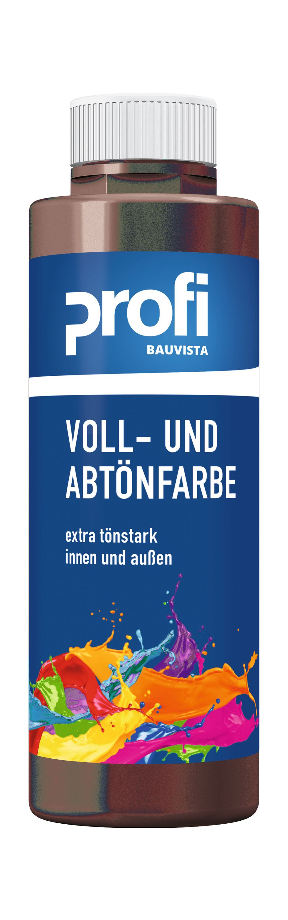 PROFI Voll- und Abtönfarbe 500 ml Dunkelbraun