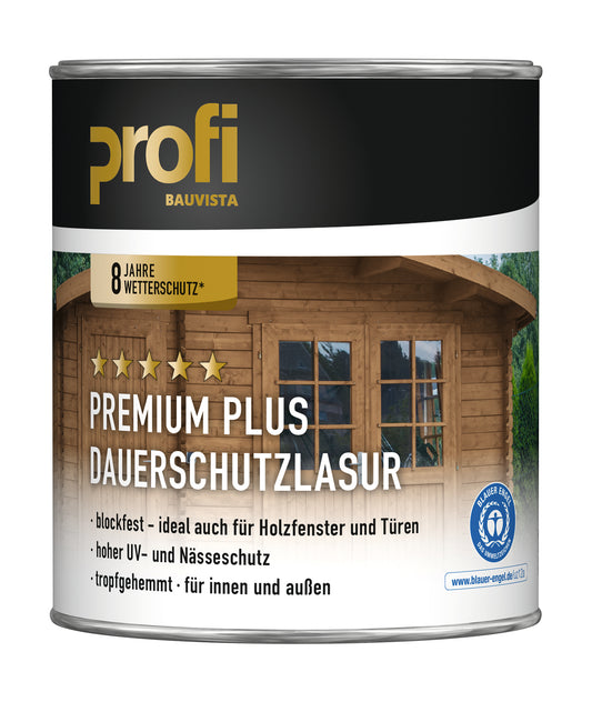 Dauerschutzlasur Weiß 750 ml 