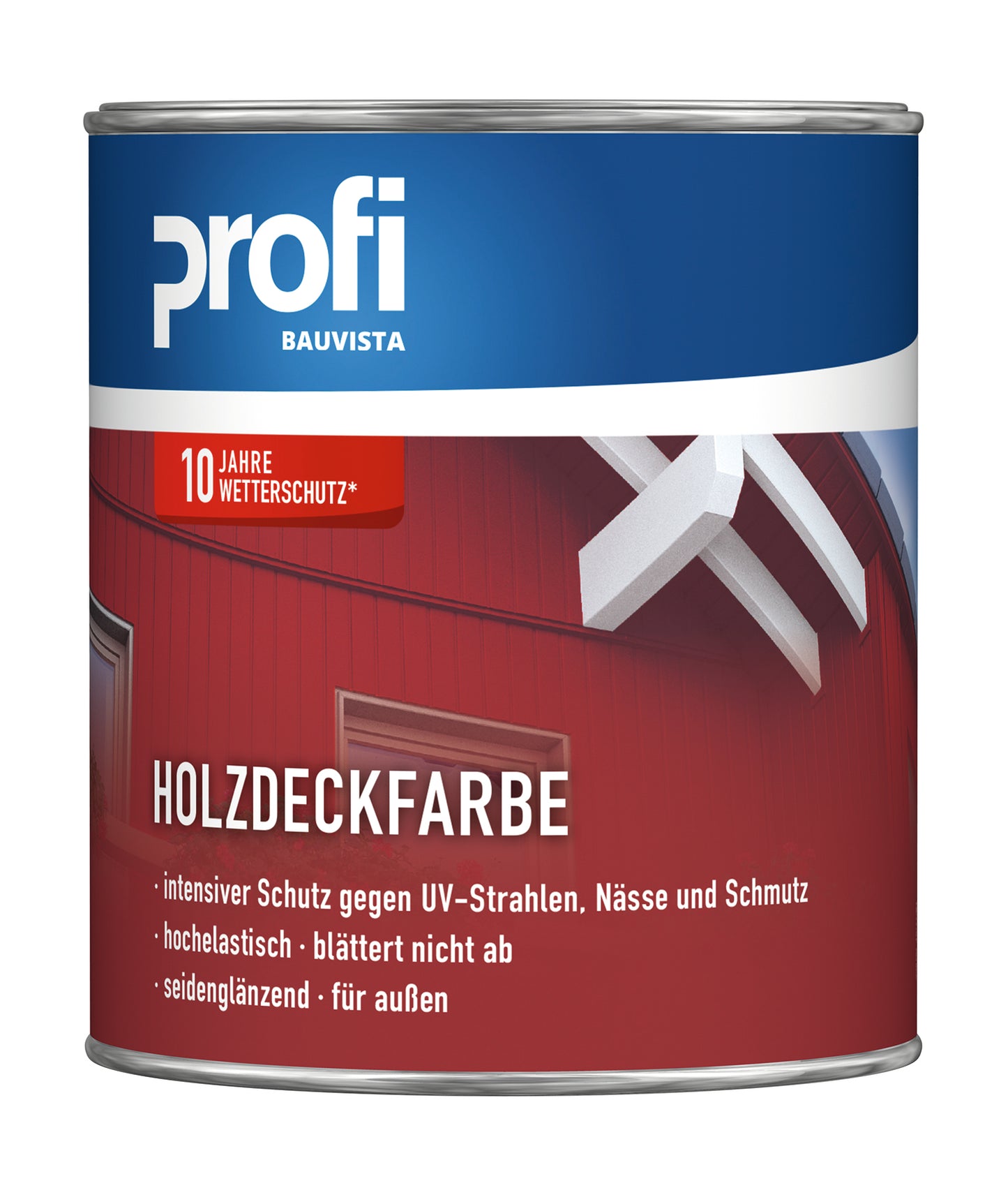 Holzdeckfarbe Grau 750 ml