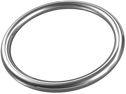 Runder Ring aus Edelstahl, geschweißt (SB-Box) 4 mm SB-Box 2 Stück