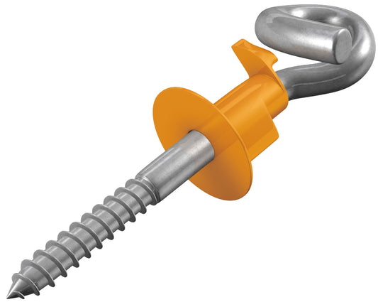 Sicherheits-Schaukelhaken mit Holzgewinde, verzinkt (SB-Box) 180 mm 12x180 mm verzinkt, 1 Stück