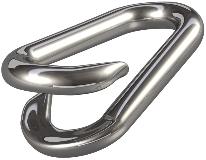 Notglied 4mm, Edelstahl,