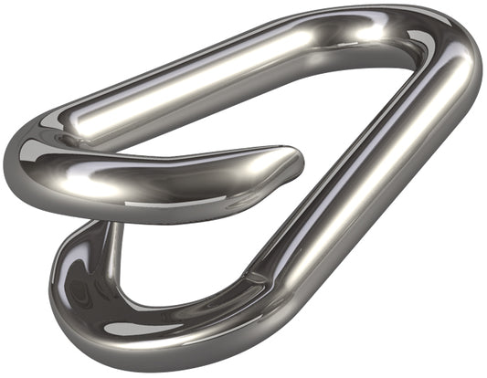 Notglied 4mm, Edelstahl,