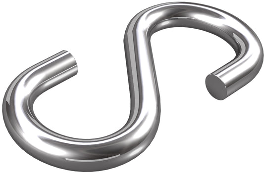 S-Haken 6mm, Edelstahl,