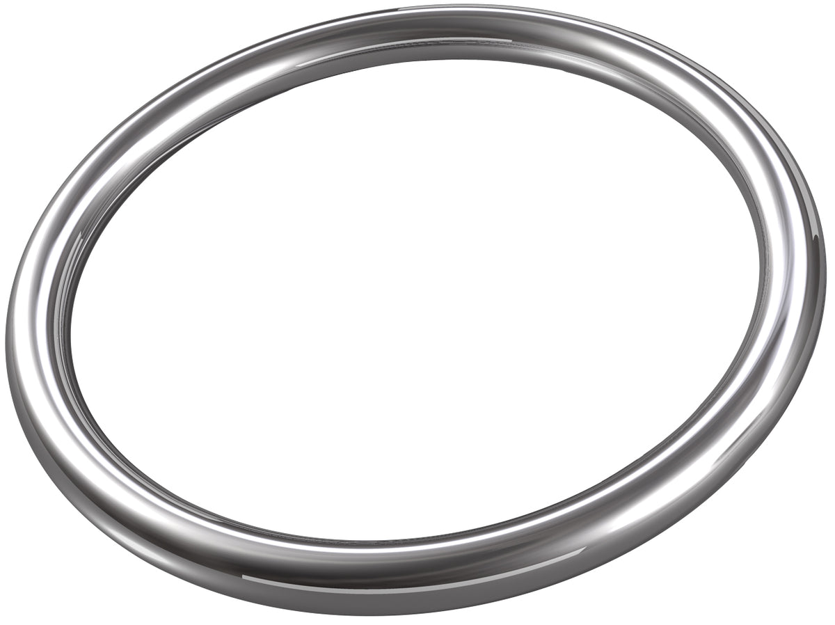 Runder Ring 6mm, geschweißt,
