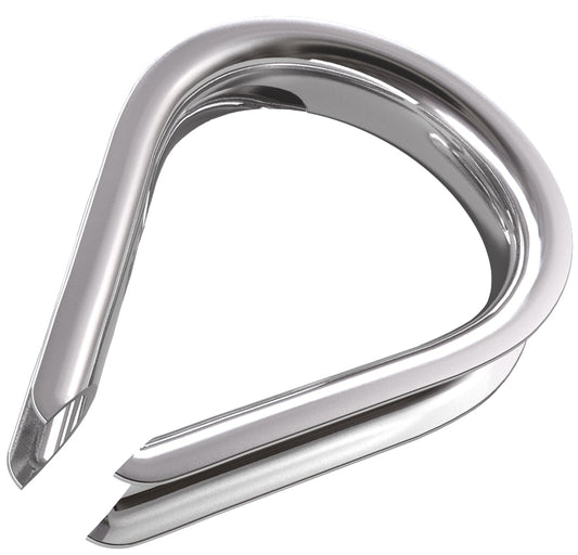 Kausche f. Seil bis 3mm,