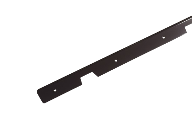 Arbeitsplatten Eckverbindungsleiste 600x17x40mm | Brüniert