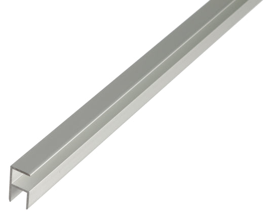 Eckprofil 10,9x20x1,5 mm, 7,9 mm, Alu-silb., 1m 7,9 mm, silb.