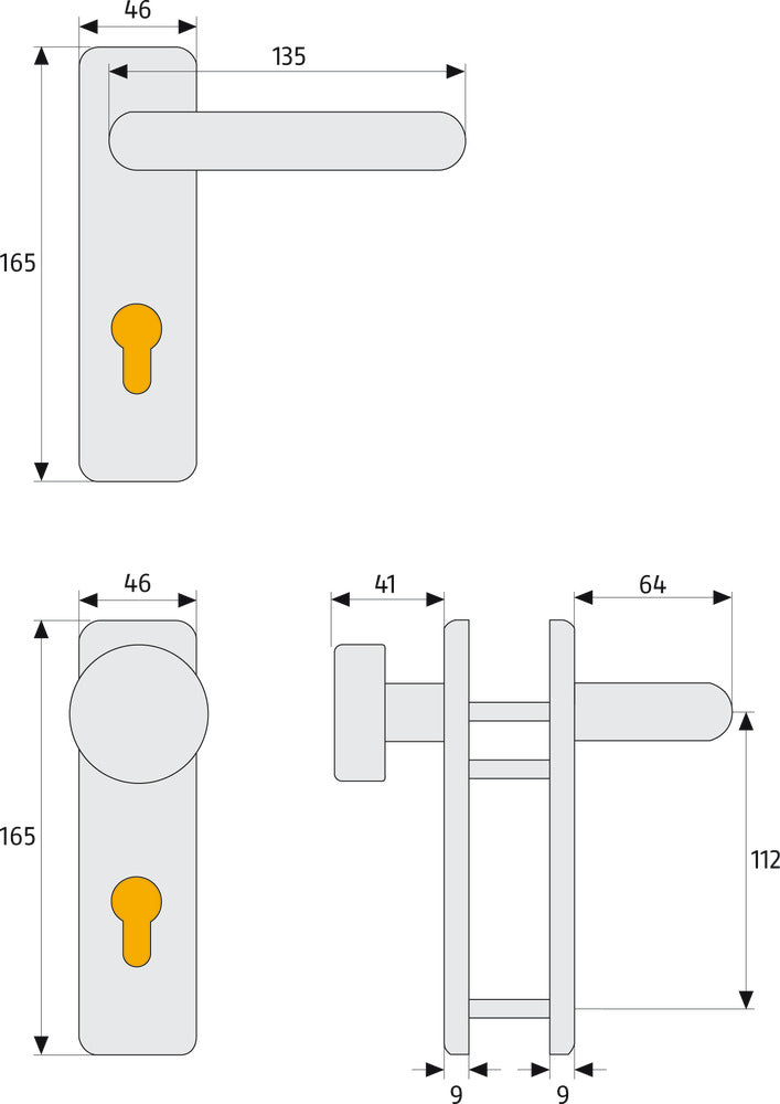 Schutzbeschlag FH-Tür KFG SB-Header