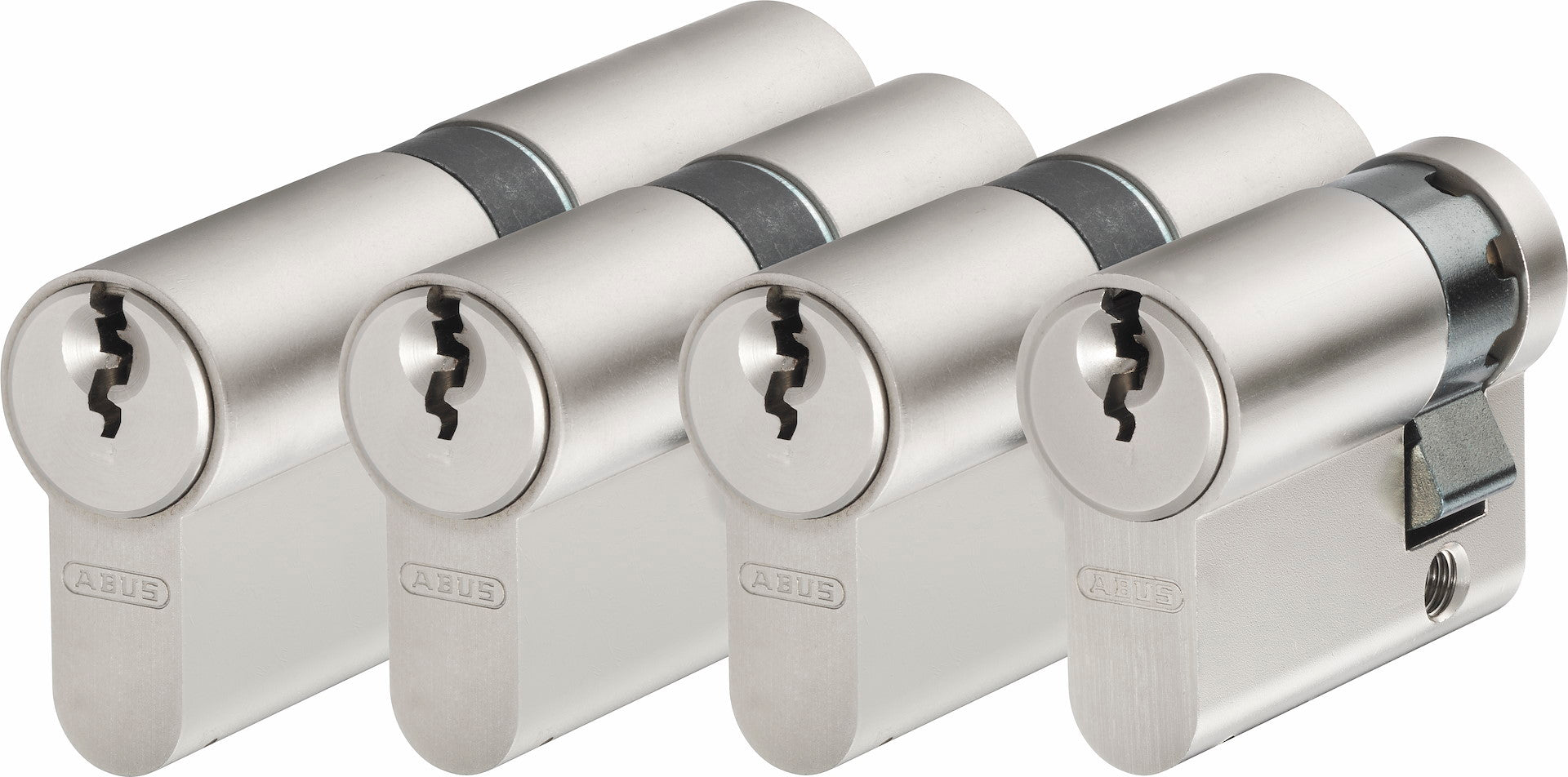ABUS Profilzylinder-Set 30/30 4-Stück | 5 Schlüssel E20NP