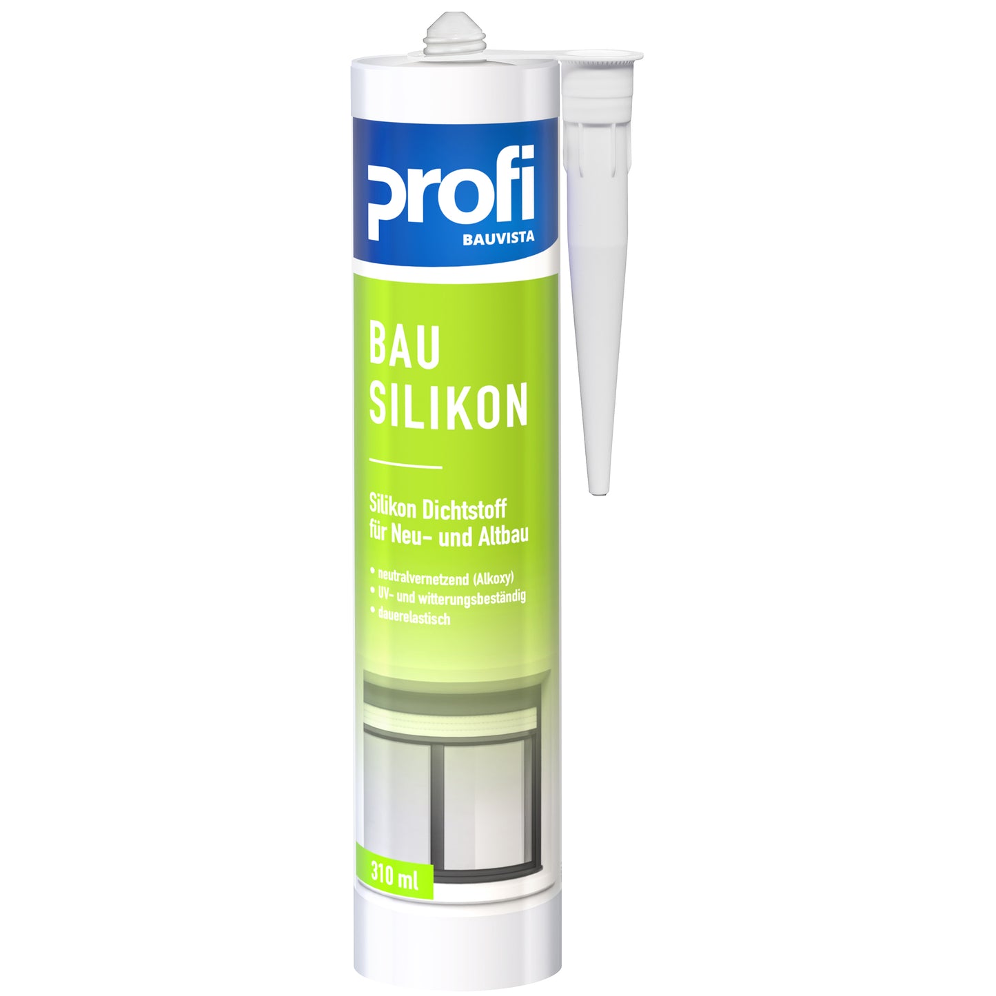 PROFI Bau Silikon 310 ml Grau