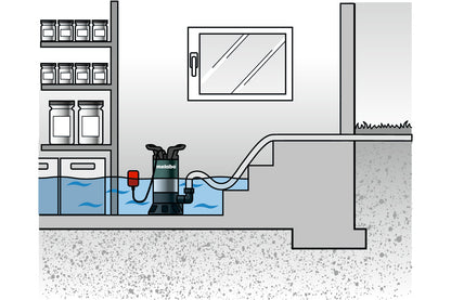 Metabo PS 18000 SN Schmutzwasser-Tauchpumpe