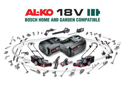 AKKU-SPINDELMÄHER 38.4 LI HM COM (SET) mit Akku + Ladegerät