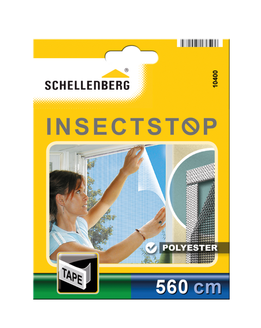 Schellenberg Befestigungsband für Polyester-Fliegengitter, semi-transparent