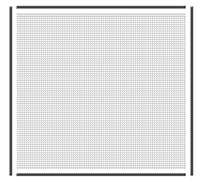 Schellenberg Fliegengitter 150 x 180 cm für Fenster | weiß
