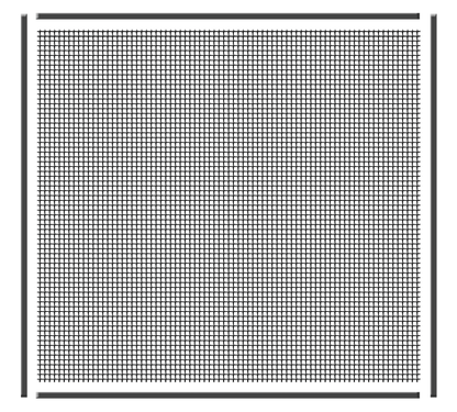 Schellenberg Fliegengitter 150 x 180 cm für Fenster | anthrazit