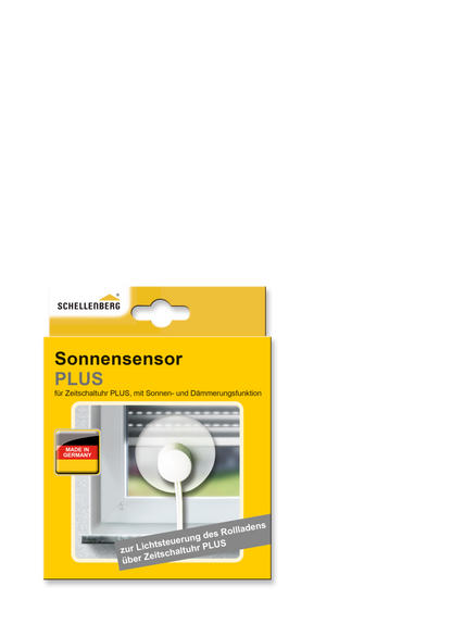 Schellenberg Sonnensensor für Zeitschaltuhr "PLUS" | weiß