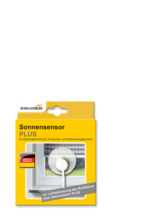 Schellenberg Sonnensensor für Zeitschaltuhr "PLUS" | weiß