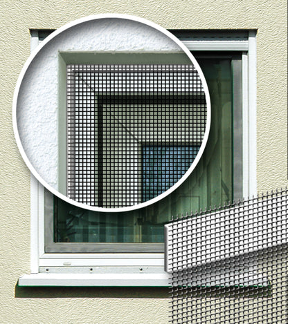 Schellenberg Befestigungsband für Fiberglas- und Aluminiumgewebe | 5,6meter (weiß)
