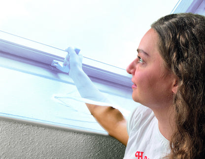 Schellenberg Fliegengitter für Dachfenster mit Reißverschluss 150 x 180 cm | weiß