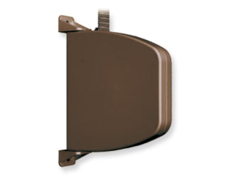 Schellenberg Aufschraubwickler mit Rolladengurt "Mini" schwenkbar | braun