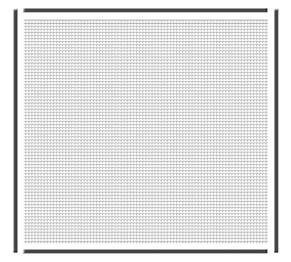 Schellenberg Fliegengitter 100 x 130 cm für Fenster | weiß