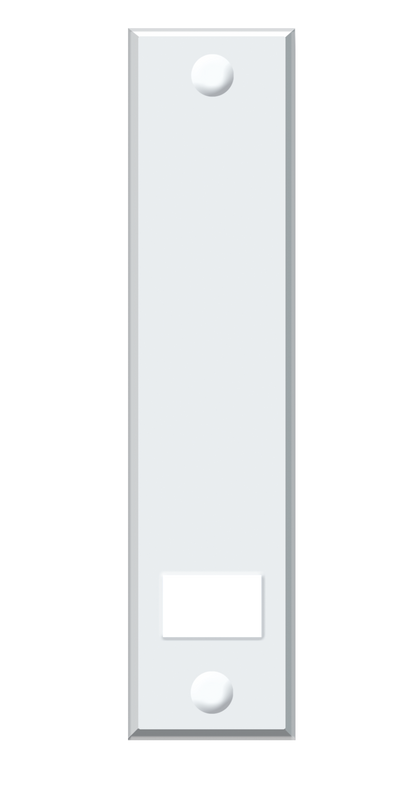 Schellenberg Gurtwickler-Abdeckplatte STANDARD für "Maxi" | weiß