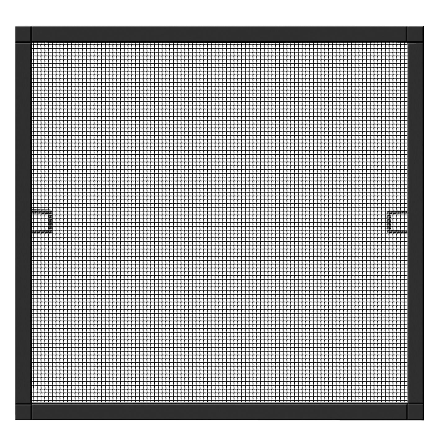 Schellenberg Insektenschutzfenster "PLUS" 100 x 120 cm mit Alurahmen | anthrazit