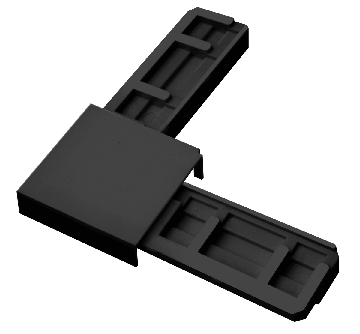 Schellenberg Eckverbinder-Set für "PLUS" -Rahmen | anthrazit