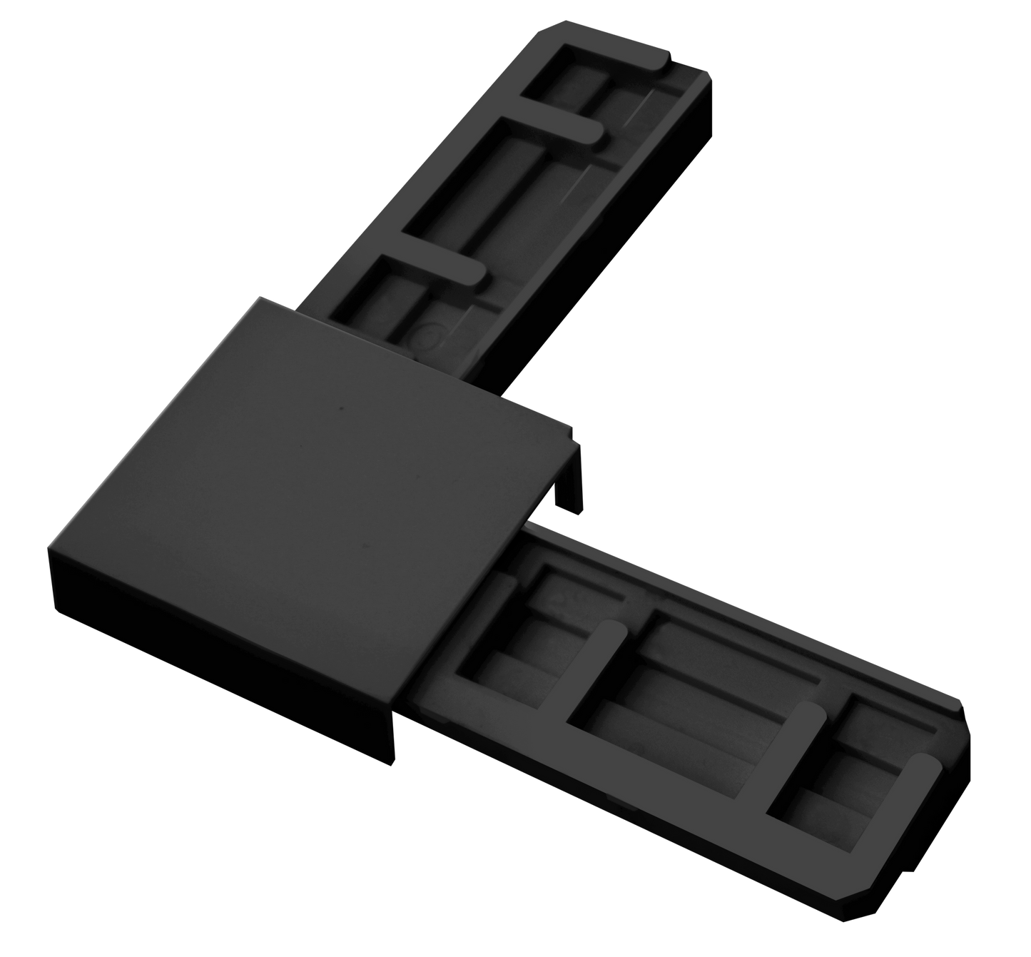 Schellenberg Eckverbinder-Set für "PLUS" -Rahmen | anthrazit