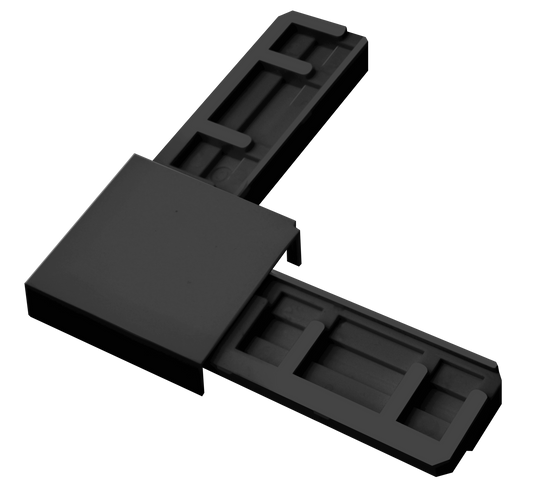 Schellenberg Eckverbinder-Set für "PLUS" -Rahmen | anthrazit