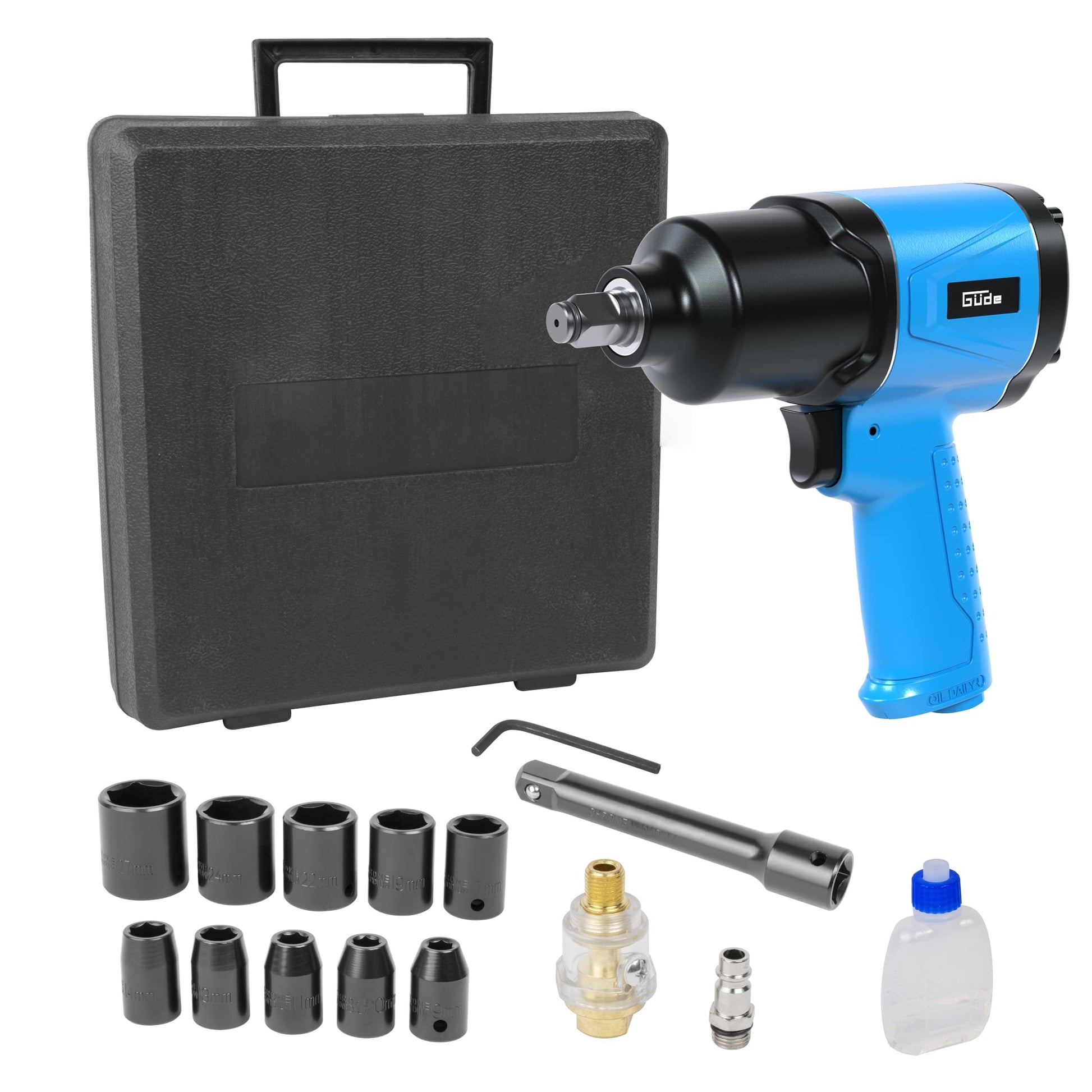 Druckluft-Schlagschrauber-Set