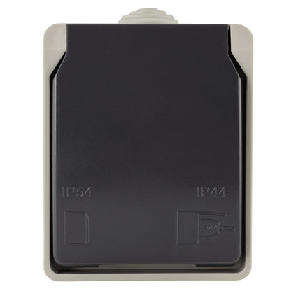 REV Aquabase Steckdose Aufputz | IP44