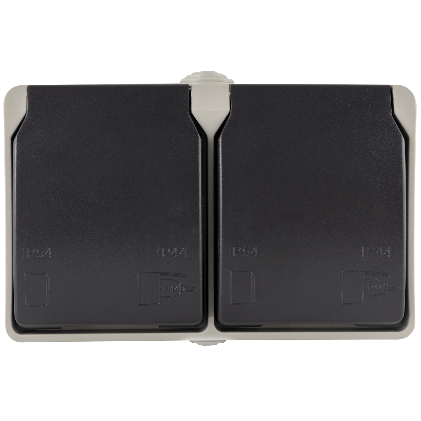 REV Aquabase Steckdose 2-fach Aufputz | IP44