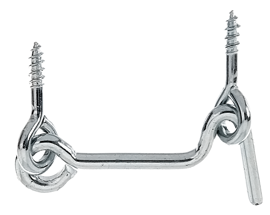 Sturmhaken,m.Ösen,galvblvz,zE,50x#3 50x3 mm, vz.