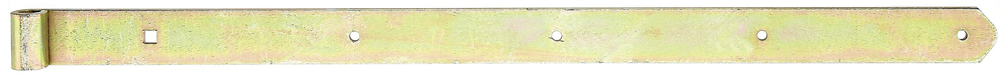 Ladenband, gerade/abgerundet, Ø13x700x40x5 mm, gbvz. 700x13x40 mm, vz bunt chrom.