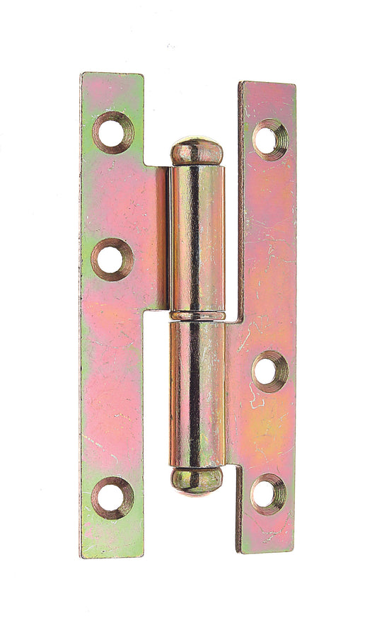 Aushebescharnier links Scharnier 45x94 mm gelbverzinkt