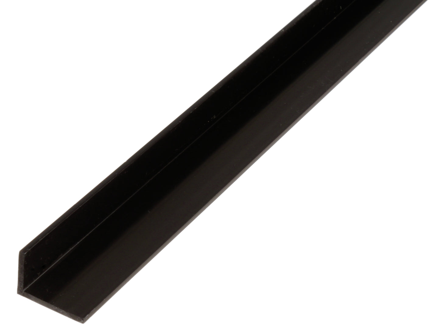 Winkelprofil Kunstst. schwarz, 10x20x1,5mm, 1m Kunststoff schwarz