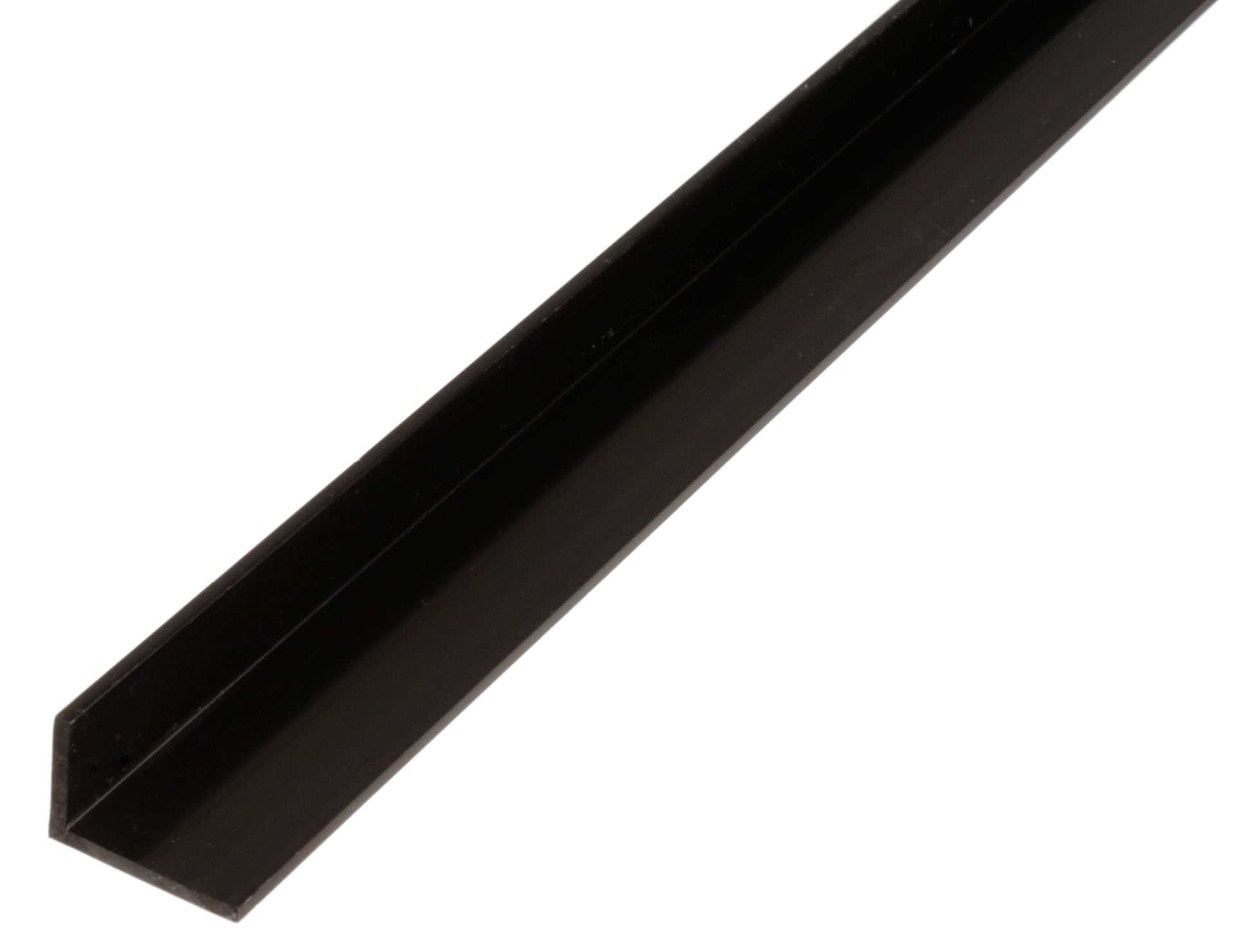 Winkelprofil Kunstst. schwarz, 10x20x1,5mm, 1m Kunststoff schwarz