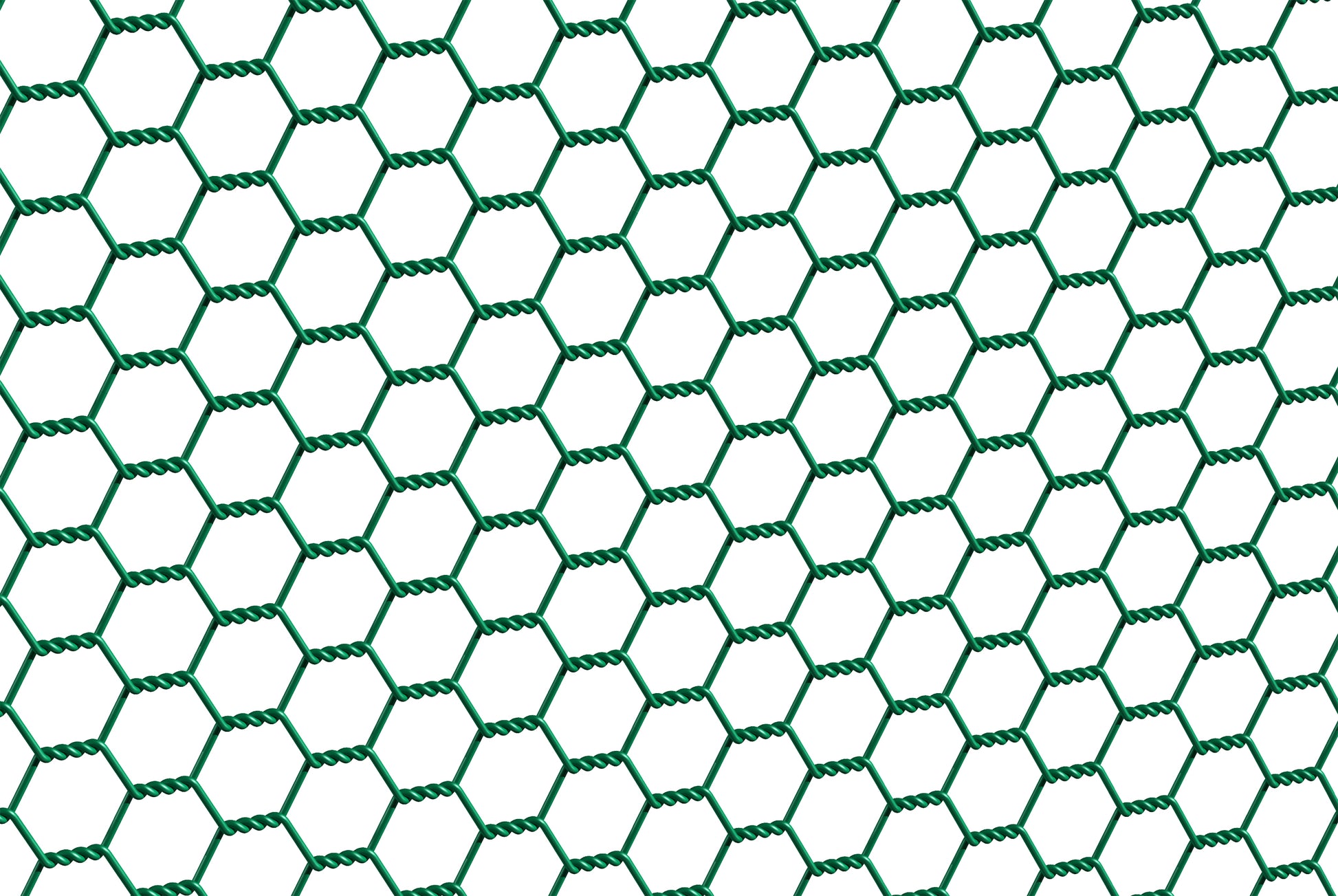 Sechseckgeflecht, grün, 25x25x1000 mm, 10m 25x25x1000 mm, 10m