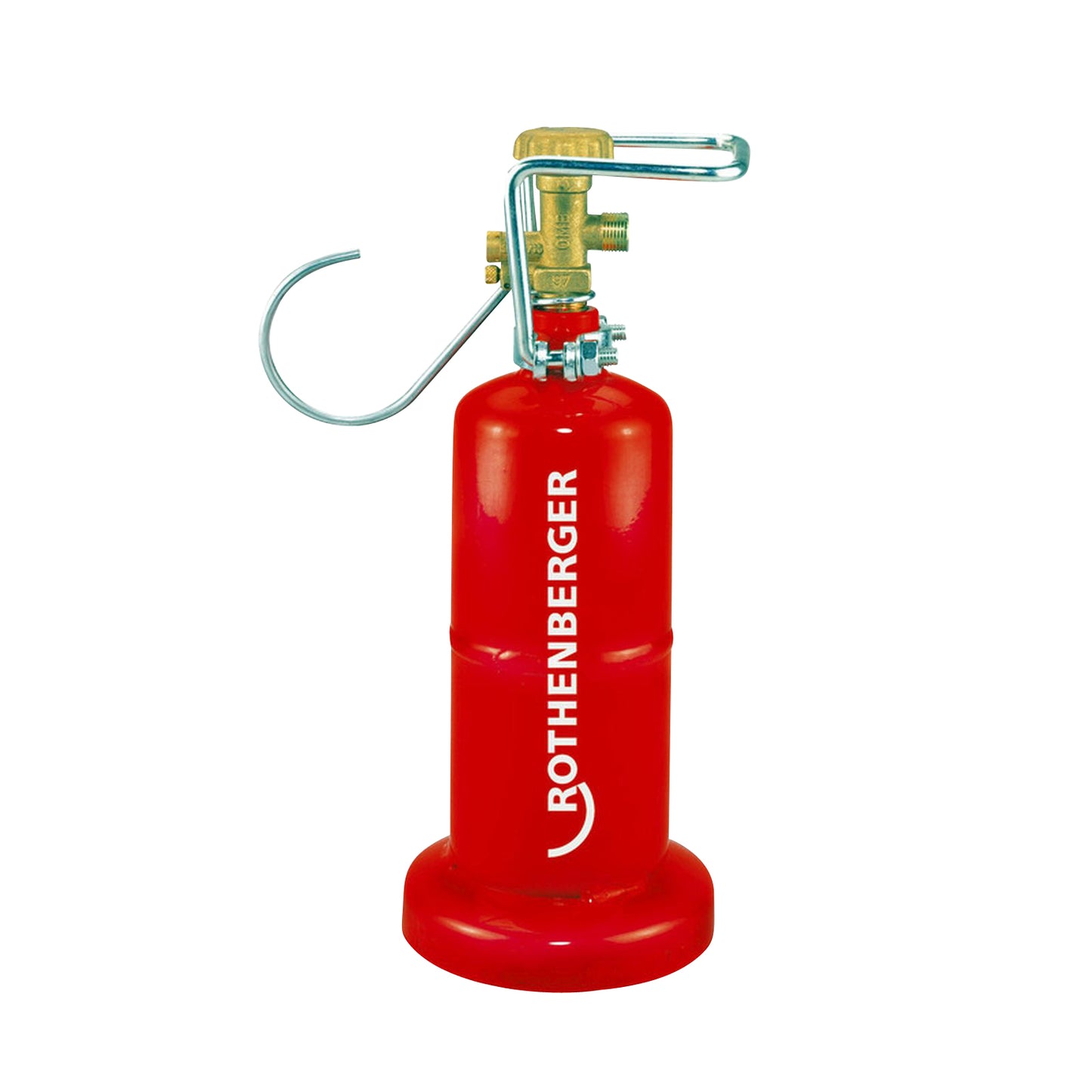 Rothenberger PROPAN-KLEINFLASCHE 0,5 KG LEER leer, mit Fuss und Haken