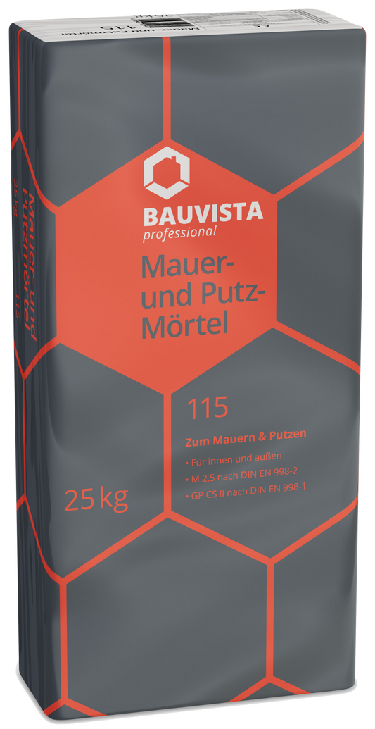 BAUVISTA professional Mauer-und Putzmörtel 25 kg