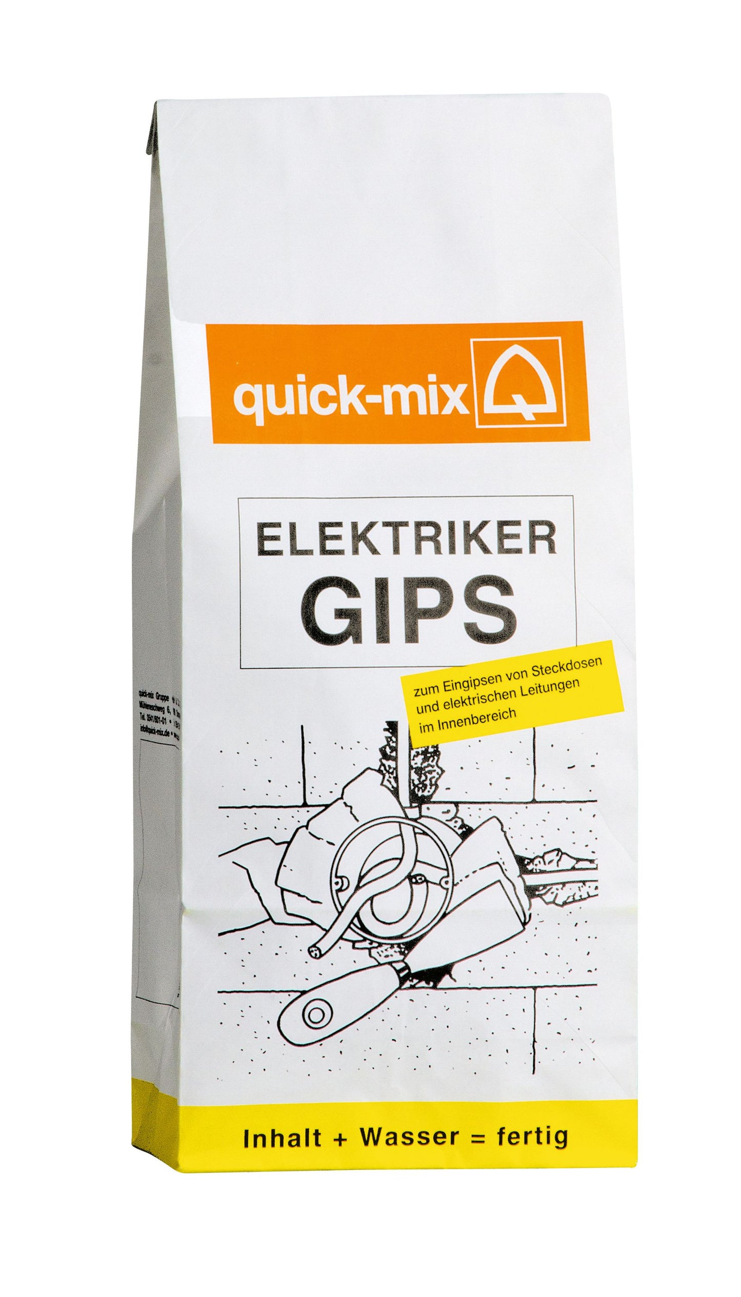 quick-mix Elektrikergips 6 kg