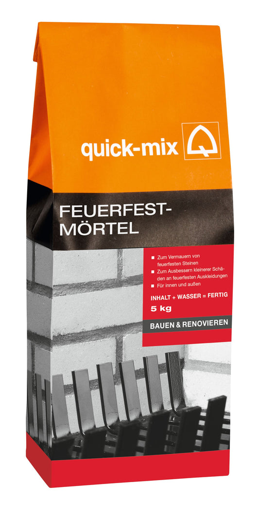 quick-mix Feuerfestmörtel 5 kg