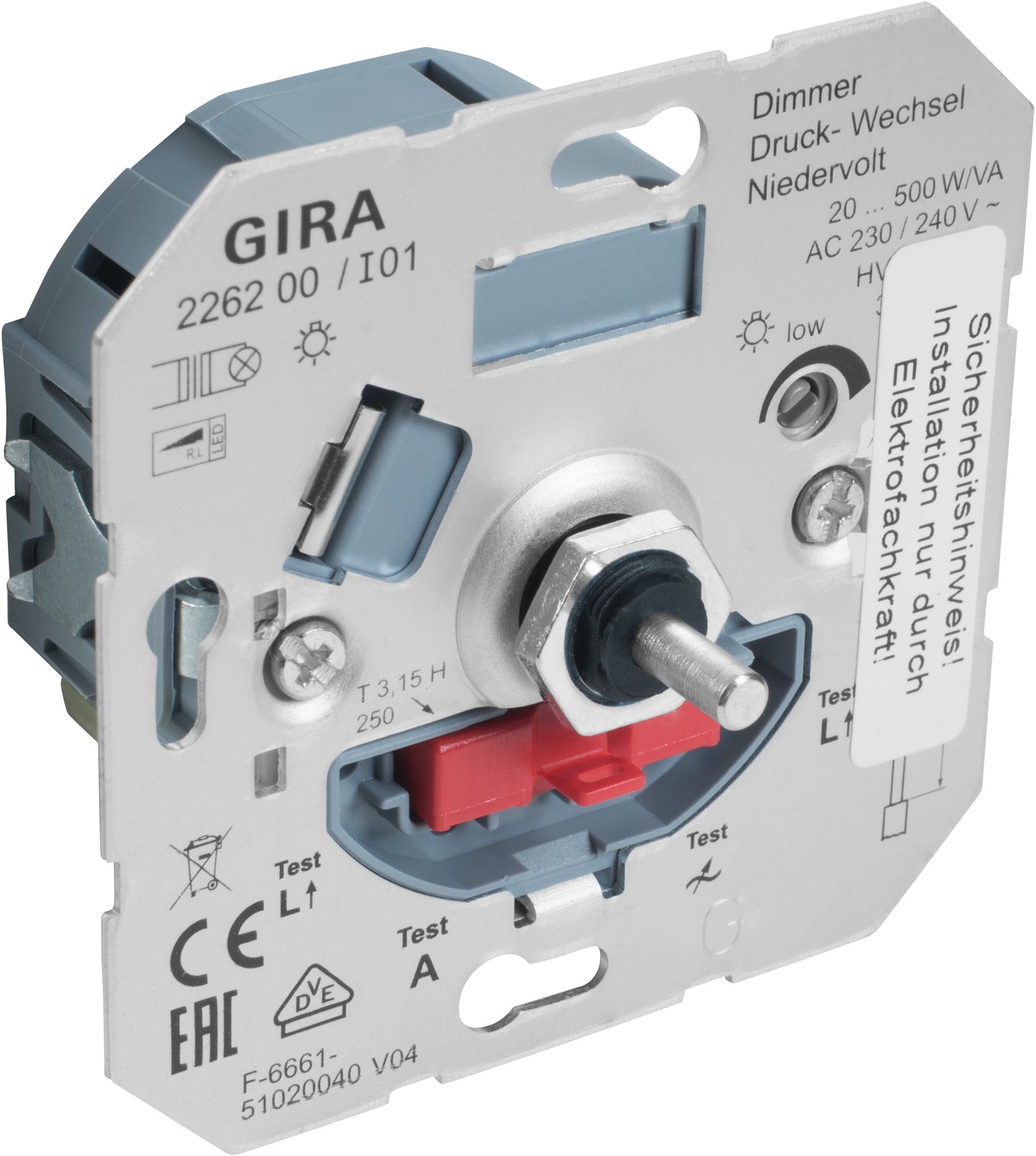 NV-Dimmer- Einsatz GIRA