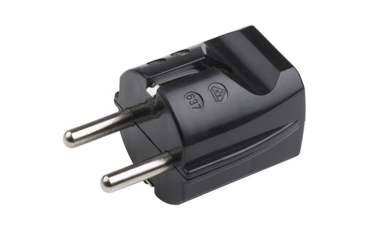 Stecker schwarz