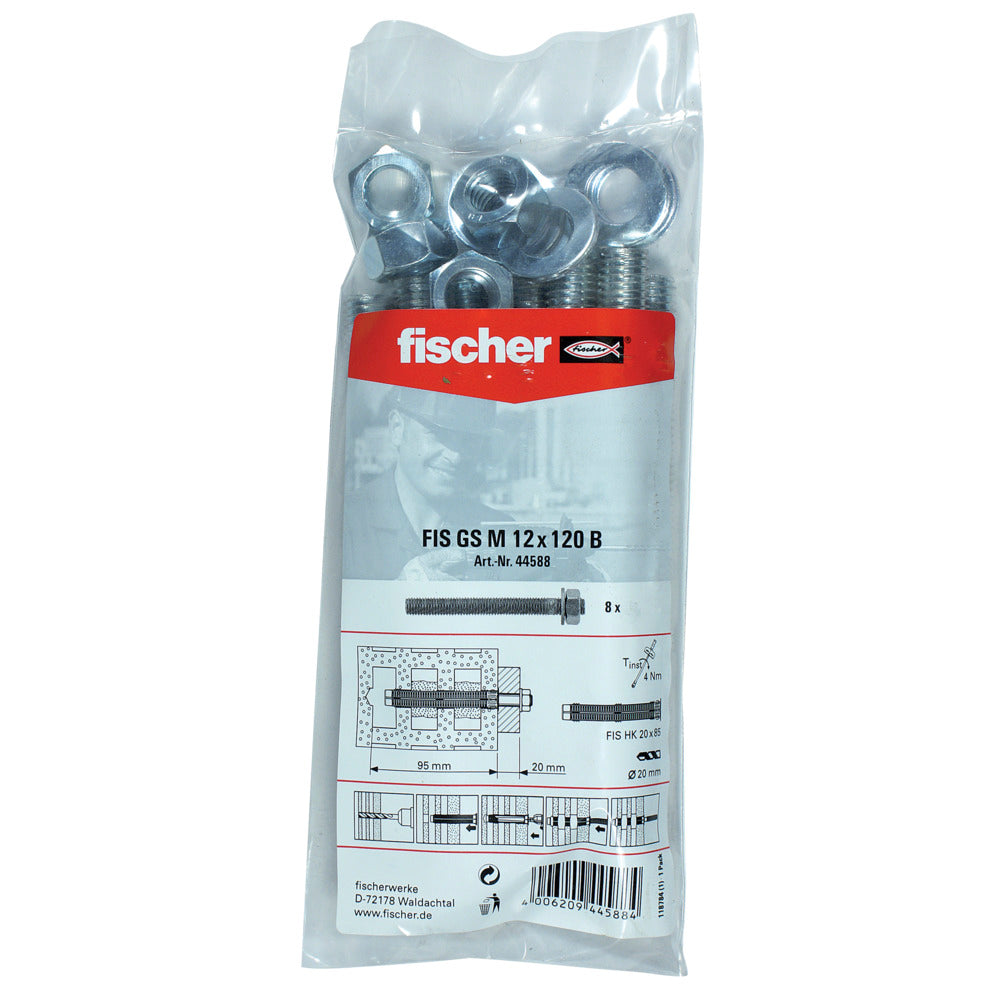 fischer Gewindeanker FIS GS M12 x 120 FIS GS M 12X120 B (8 Stck)