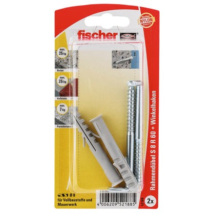 fischer Rahmendübel S 8 RW SXR 8x60 WHK SB-Karte (2 Stck)