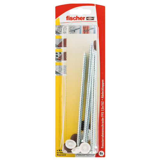 fischer Fensterrahmenschraube FFS 7,5 x 152 T30 FFS 7,5x152 K (6 St.)