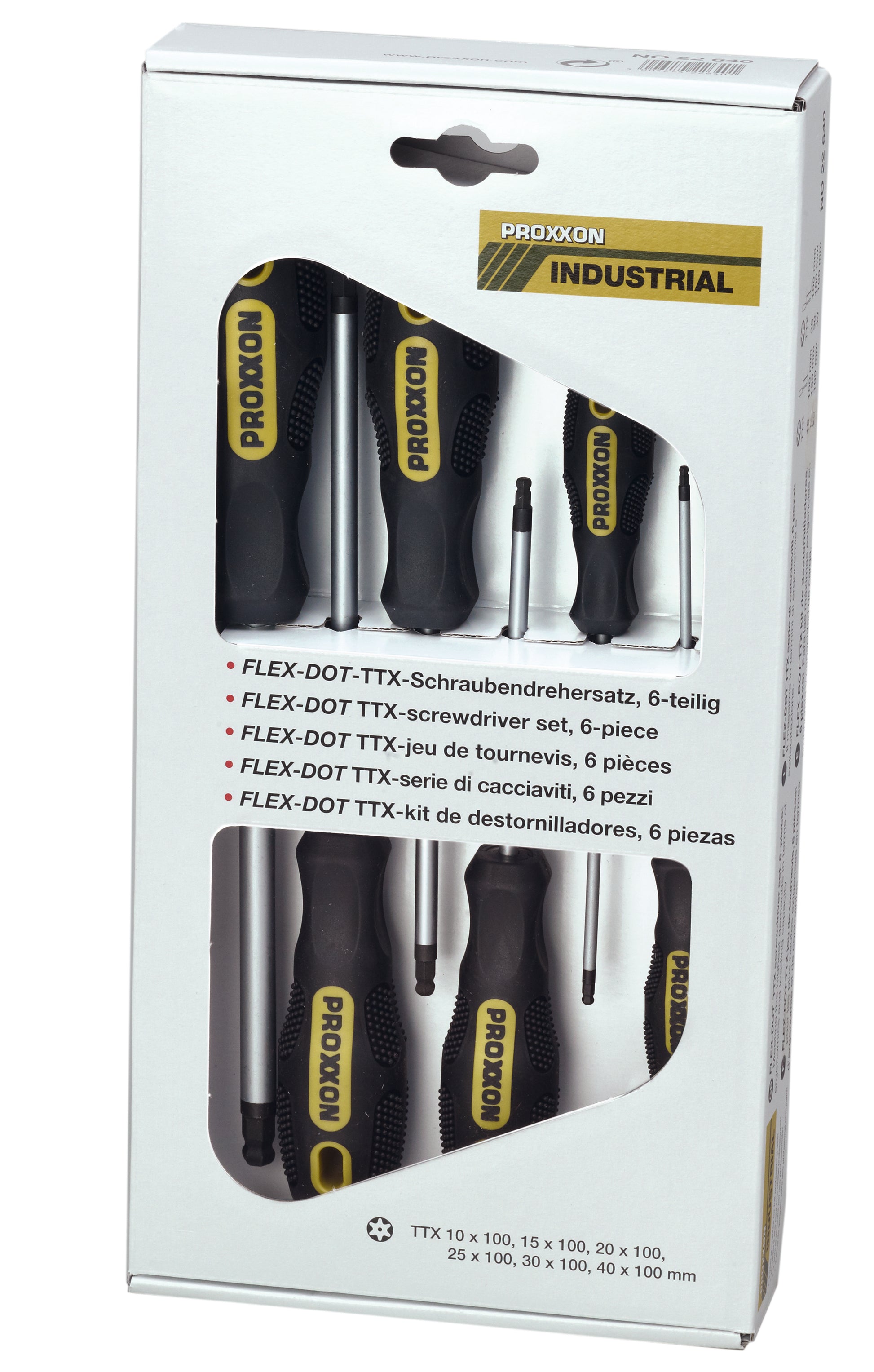 FLEX-DOT Schraubendrehersatz 6-tlg., TTX-Tamper-Torx